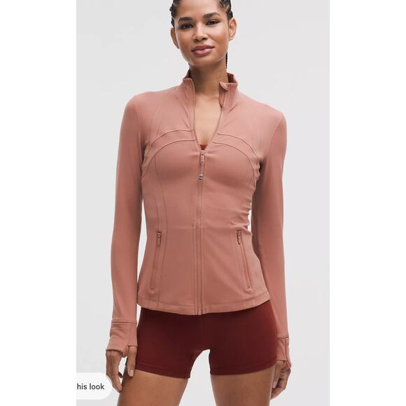 Lululemon Define Jacket Nulu Size 6 NWT Red Clay - Picture 1 of 6